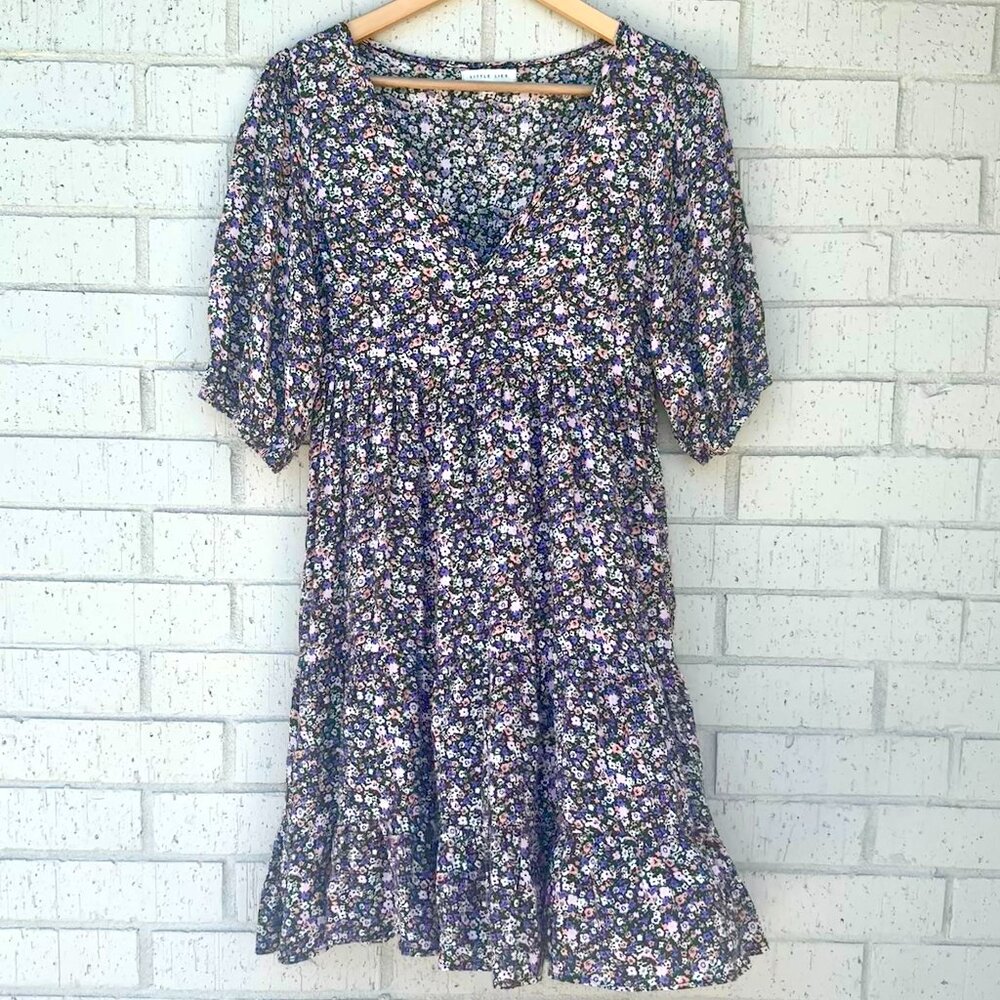 Little Lies Floral Mini Sundress